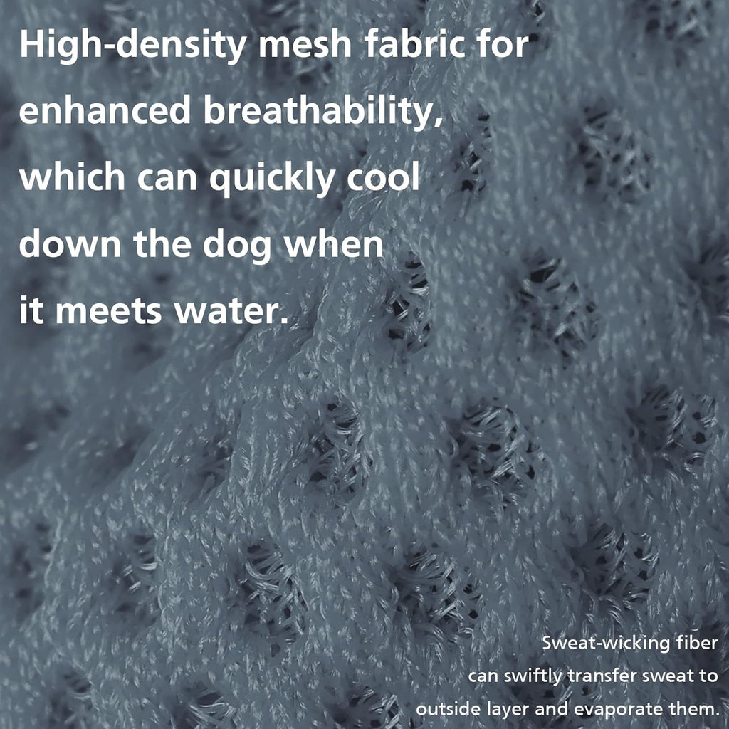 2 Pack Cooling Shirts for Dogs, Breathable Lightweight Dog Shirts for Large Dogs Girl, Sleeveless Sun Protection Shirts for Dog&Cat Puppy Vest Pet Apparel