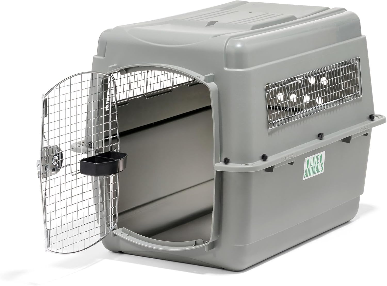 Petmate Sky Kennel - For Air and Travel, Airline Compliant Dog Crate for Pets 50-70 lbs, Heavy Duty Dog Kennel, Made in the USA- 36 Inches
