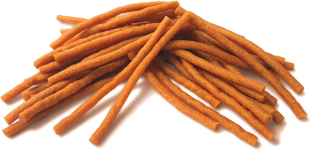 Rena's Recipe Twiggly Chicken Sticks (24oz /1.5lbs) Big Pack (Around 100 Pieces) - Rawhide Free Soft Chicken Jerky Sticks with Glucosamine!