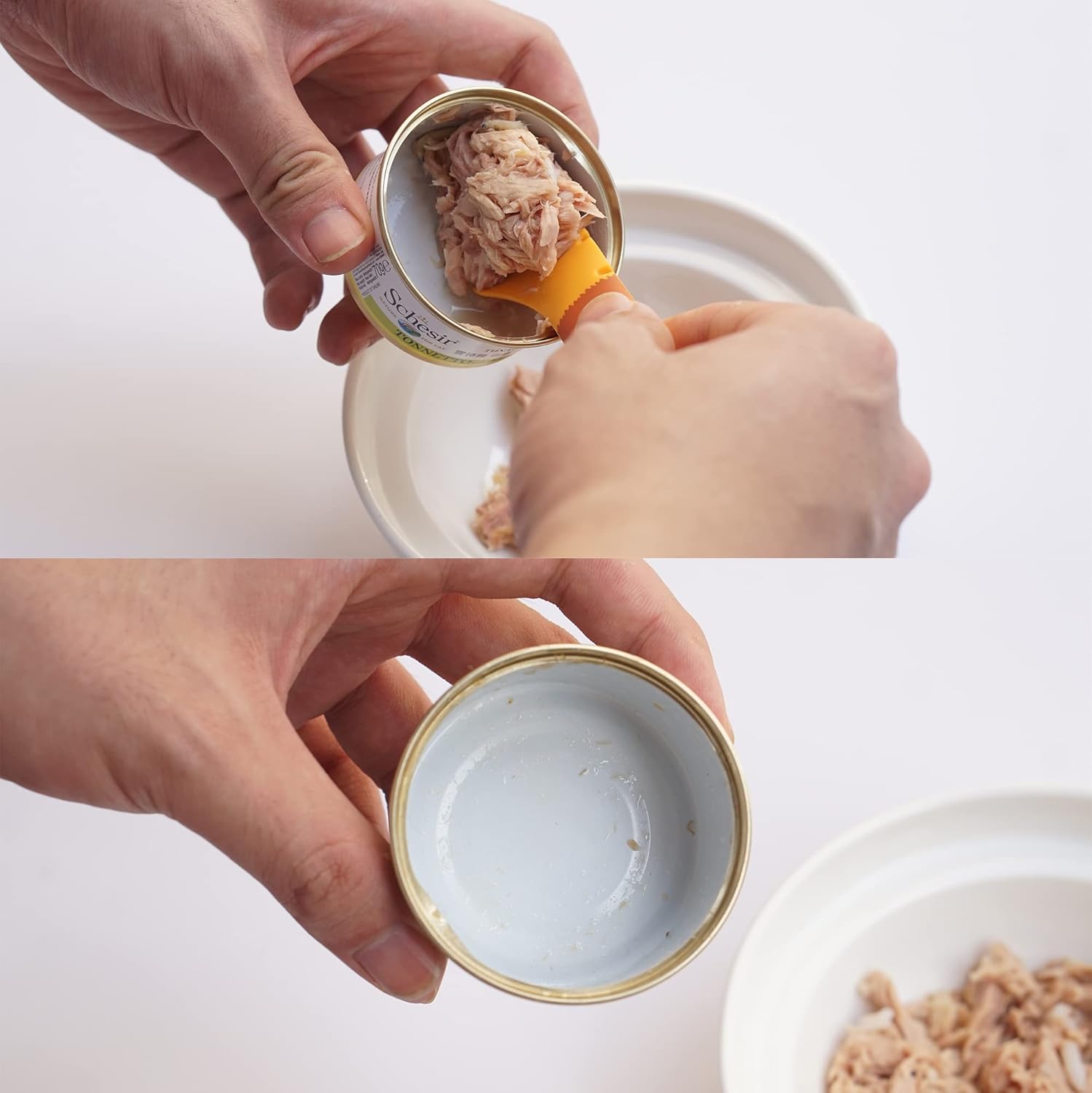 Meow&Woof Cat Wet Food Spoon, Mini Spatula for Pet Canned Food, BPA Free Can Spoons for Animal Feeding, Small Jars Spatulas, Easy Clean Scraper for Dog Food Cans （2 Spoons）