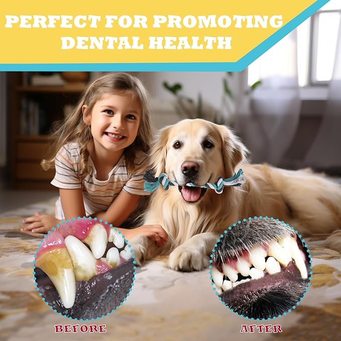 60 Pcs Multi Color Knot Rope Dog Chew Toys Puppy Rope Toy Dog Tug of War Toy Chew Toys for Small and Medium Dogs Puppies