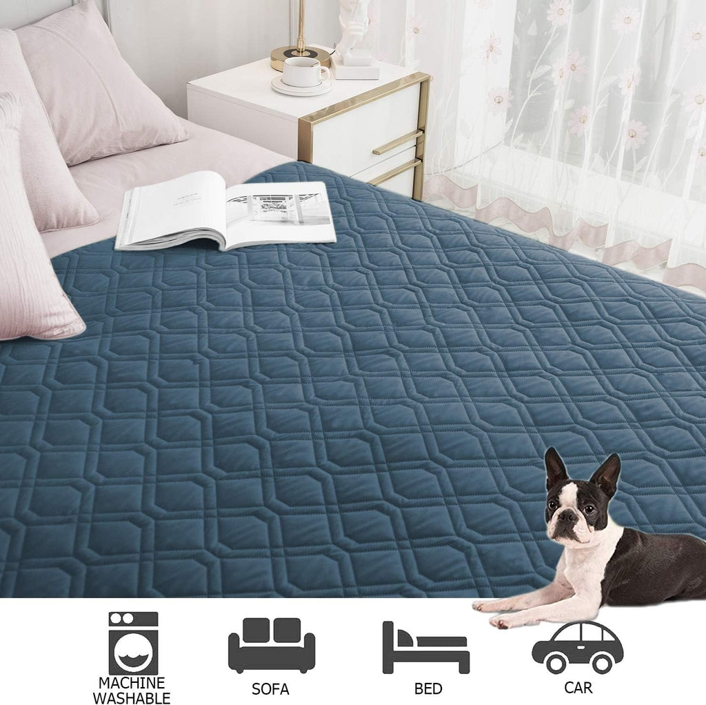 Ameritex Waterproof Blanket Reversible Dog Bed Cover Pet Blanket for Furniture Bed Couch Sofa