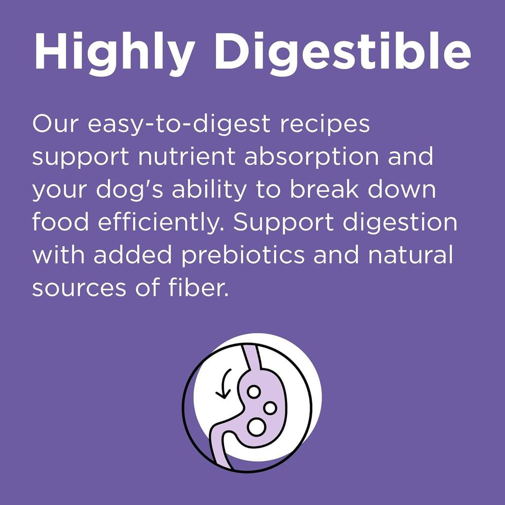 BIXBI Rawbble Dry Dog Food, Lamb, 4 lbs - USA Made with Fresh Meat - No Meat Meal & No Corn, Soy or Wheat - Freeze Dried Raw Coated Dog Food - Minimally Processed for Superior Digestibility