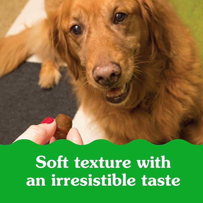 Greenies Pill Pockets for Dogs Large Size, Soft Dog Treats, Chicken Flavor, (6) 7.9 oz. Pouches (180 Treats Total)