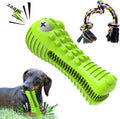 Dog Toys for Aggressive Chewers Large Medium Breed, Indestructible Dog Toothbrush Chew Toys, Squeaky Interactive Tough Extremely Durable, Dogs Toys to Keep Them Busy