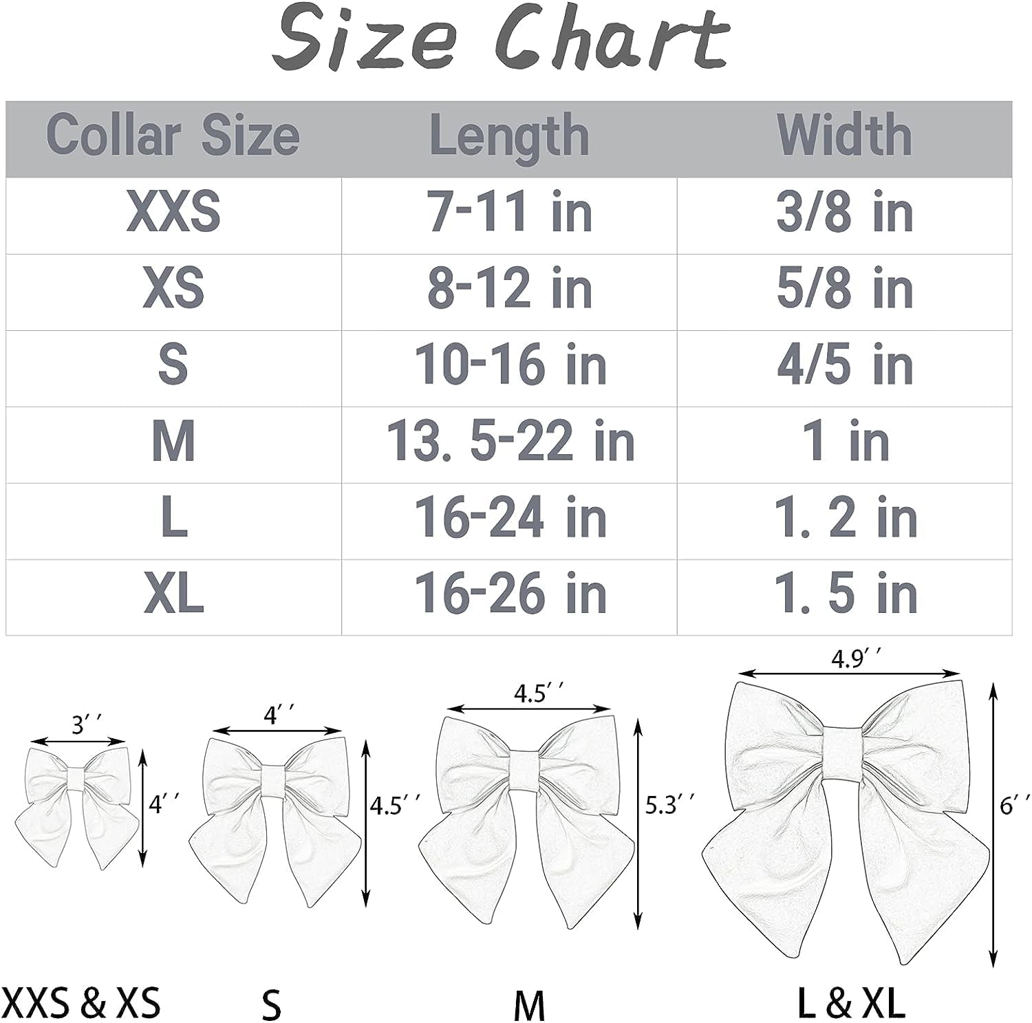 Lionet Paws Halloween Dog Collar with Bowtie - Cute Cotton Adjustable Black Bowtie Dog Collar with Metal Buckle for Small Medium Large Dog Girl Boy Gift, XXS, Neck 7-11in