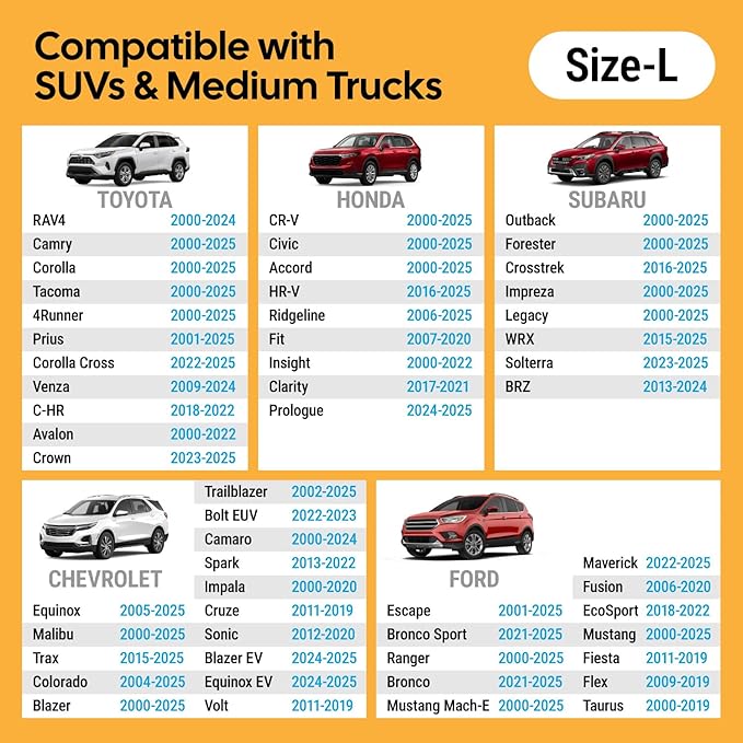 Wigoo Dog Car Seat Cover for Back Seat, Dog Hammock with Hard Bottom Support, Heavy Duty Waterproof Pet Bed Extender for 2-4 Large/Medium Dogs, Backseat Protector for SUV Medium Truck, Size-L, Black