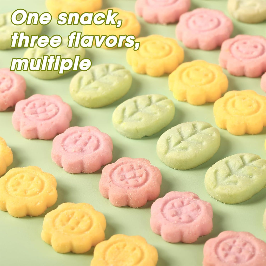 Abizoo 3 Vegetable Chews Treats: Grain Free Natural Snacks with Beet, Carrot, Spinach for Hamsters, Rabbits, Guinea Pigs & Gerbils Crunchy for Digestive Support & Dental Health 1.76oz/50g