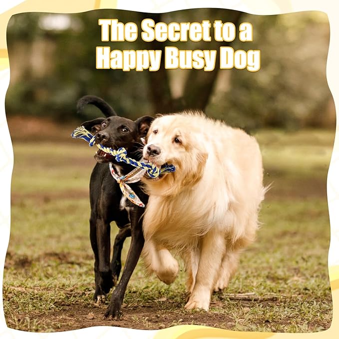 60 Pcs Knot Rope Dog Toys Multi Color Puppy Chew Toy for Dental Dog Teething Toys 48Pcs 2 Knot and 12Pcs 3 Knot Dog Tug Set for Small and Medium Dogs Aggressive Chewers Supplies