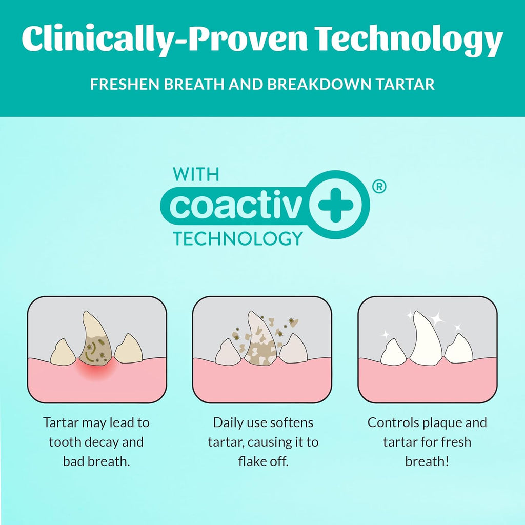 SKOUT'S HONOR Fresher Breath Flavorless Water Additive - VOHC Accepted for Tartar Control, Freshens Breath Fast, No Brushing Required, 32 oz