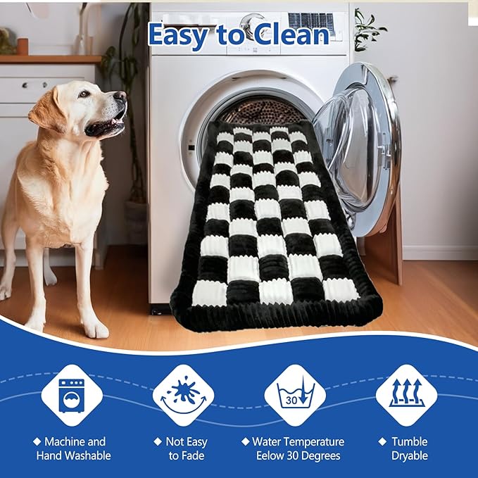 Thickened Dog Bed for Car Back Seat, Upgraded Bottom Non-Slip，Fits Hard Bottom car seat Cover for Dogs, Premium Mixed Color ，Dog Car Seat Cover