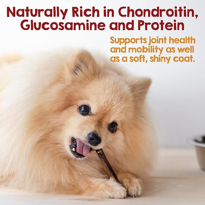 Riley's 6 Inch Beef Collagen Sticks for Dogs, Collagen Chews for Dogs, Bully Stick & Rawhide Alternative, Long Lasting, No Raw Hide Chews, Single Ingredient Dog Treat- 10 ct