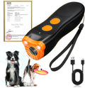 2025 Upgraded Dog Bark Deterrent Devices【Efficiency Increased 200%】【 1S Quick Response 】 100% Pet Safe, 3-in-1 Ultrasonic Dog Bark Deterrent Suitable for Indoor and Outdoor Use