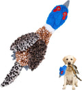 24” No Stuffing Duck Dog Toy – Large Durable Plush Bird with 2 Squeakers & Crinkle Sound, Tough Chew Toy for Medium & Large Dogs, Interactive Fetch & Tug Toy for Aggressive Chewers