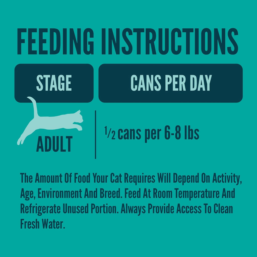 A Strong Heart Canned Wet Cat Food, Mixed Grill Dinner - 13.2 oz Cans (Pack of 12), Made in The USA with Real Chicken & Liver