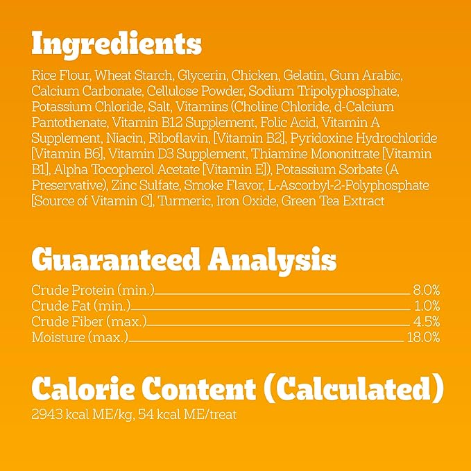 Pedigree Dentastix Small & Medium Breed Dog Treats, Original with Real Chicken, 13.93 oz. Bag (25 Treats)