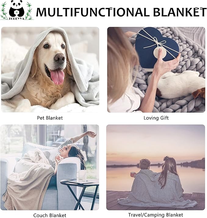 Personalized Dog Blankets Dog Paw Print Blanket Puppy Blanket - Custom Dog Blanket with Pets Name Cute Paw Print Pet Throw Puppy Fluffy Blankets XL 120"x90" for Family