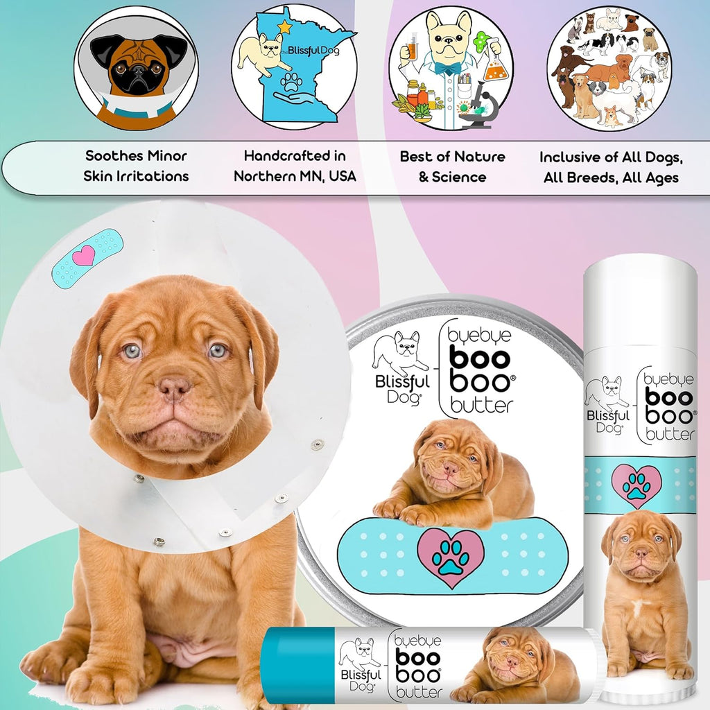 The Blissful Dog Dogue De Bordeaux Boo Boo Butter, 16 oz.