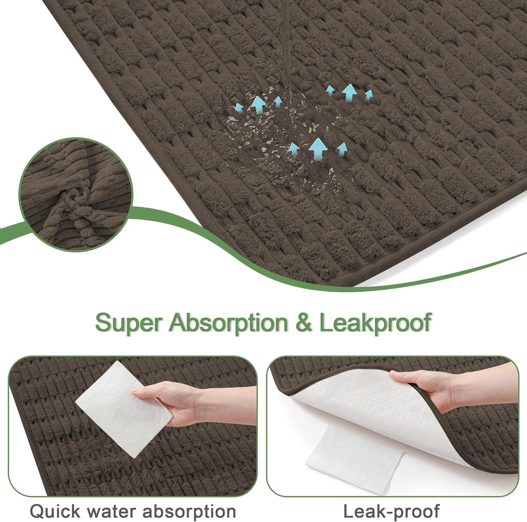 Washable Pee Pads for Dogs, 2 Pack Reusable Puppy Pads Dog Pads, Non-Slip Dog Pee Pads, Leakproof Pet Pee Pads Wee Wee Pads for Dogs. (Coffee, 24"x36"(Pack of 2))