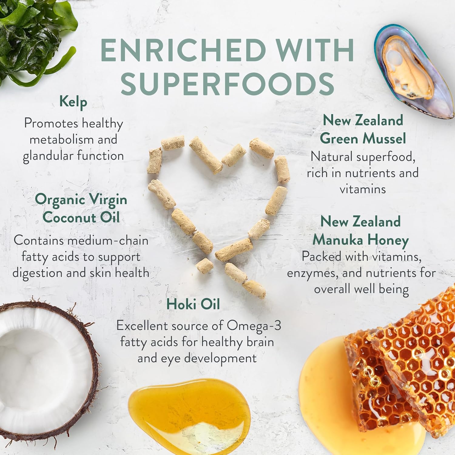 Wild Venison - Air Dried, Toppers, High Protein, Natural Limited Ingredient Recipe Dry Dog Food - 3.5 oz