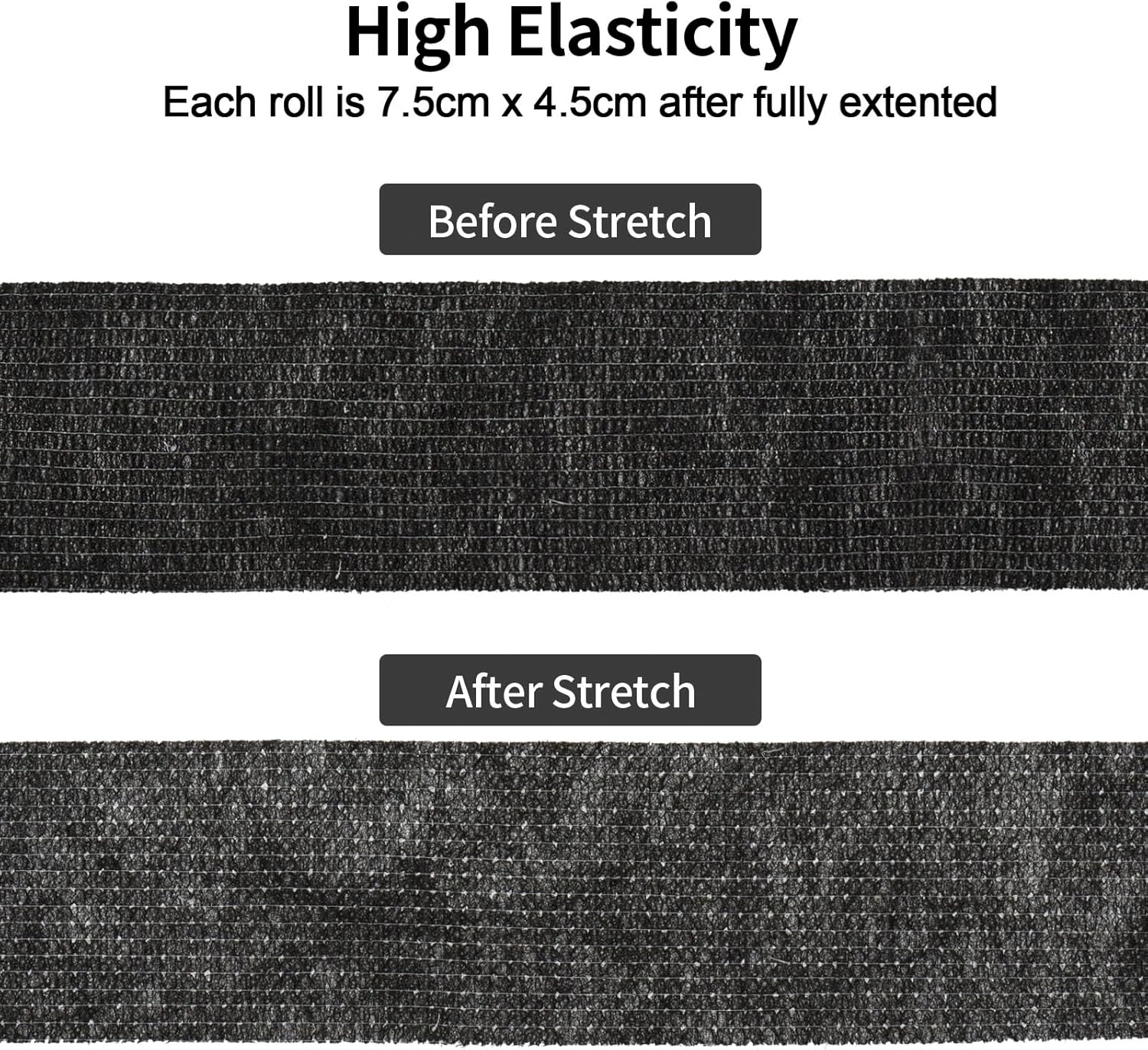 12 Pack Self Adhesive Bandage Wrap 3 inch X 5 Yards Elastic Self Adherent Cohesive Bandage for Ankle Wrist Sports Athletic Tape Pet Vet Wrap for Horses Dog First Aid Tape