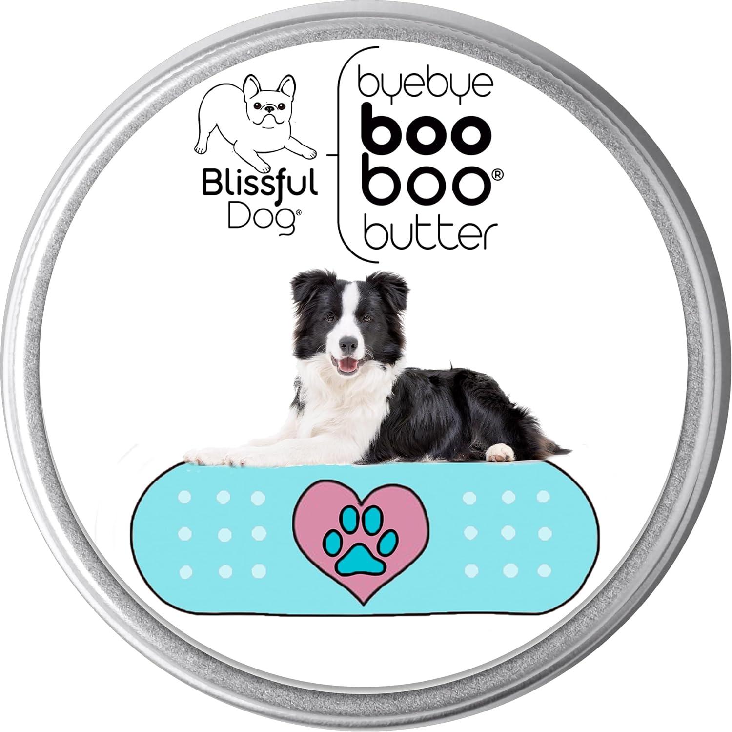 The Blissful Dog Border Collie Boo Boo Butter, 16oz