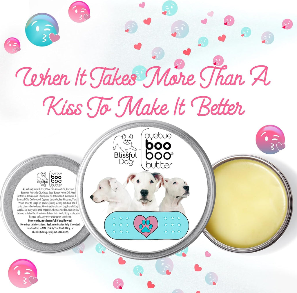 The Blissful Dog Dogo Argentino Boo Boo Butter, 1-Ounce