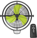 20 Inch Wall Metal Fan Pro Series Remote Control, High Velocity Wall Mount Fans for Commercial, Residential, Warehouse, Covered Patio, Shop, Garage, Barn 3 Speed 5200 CFM UL Safety Listed