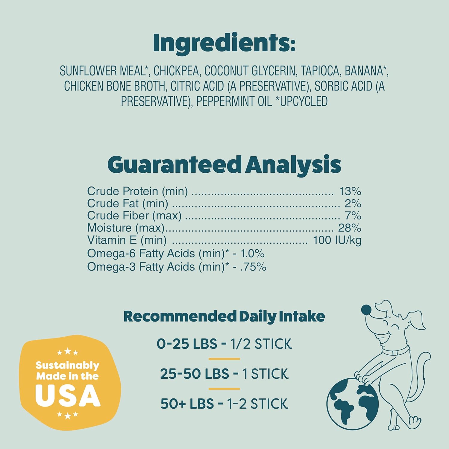 Shameless Pets Dental Treats for Dogs, Banana Bone-Anza (32 Sticks) - Supports Hip & Joint for Teeth Cleaning & Fresh Breath - Dog Bones Dental Chews Free from Grain, Corn & Soy