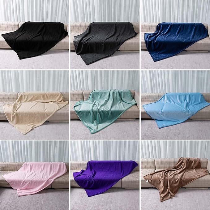 Waterproof Dog Blanket Reversible Fluffy Pet Bed Cover Pink Puppy Blankets Leakproof Sofa Couch Washable Cover Cat Pet Blanket for Warm-M