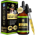 Billion Pets - Hemp Oil for Dogs and Cats - Helps with Anxiety, Pain, Stress, Sleep, Arthritis, Seizures Relief - Hip and Joint Support - Calming Drops Treats