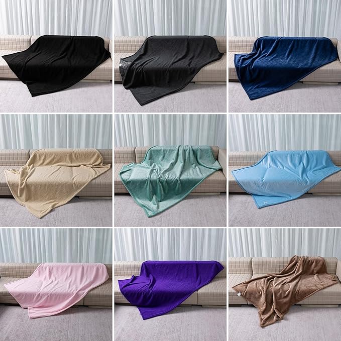 Waterproof Dog Blanket Reversible Pet Bed Cover Puppy Fluffy Cream Blankets Leakproof Sofa Couch Cover Cat Pet Blanket for Warm Washable-M