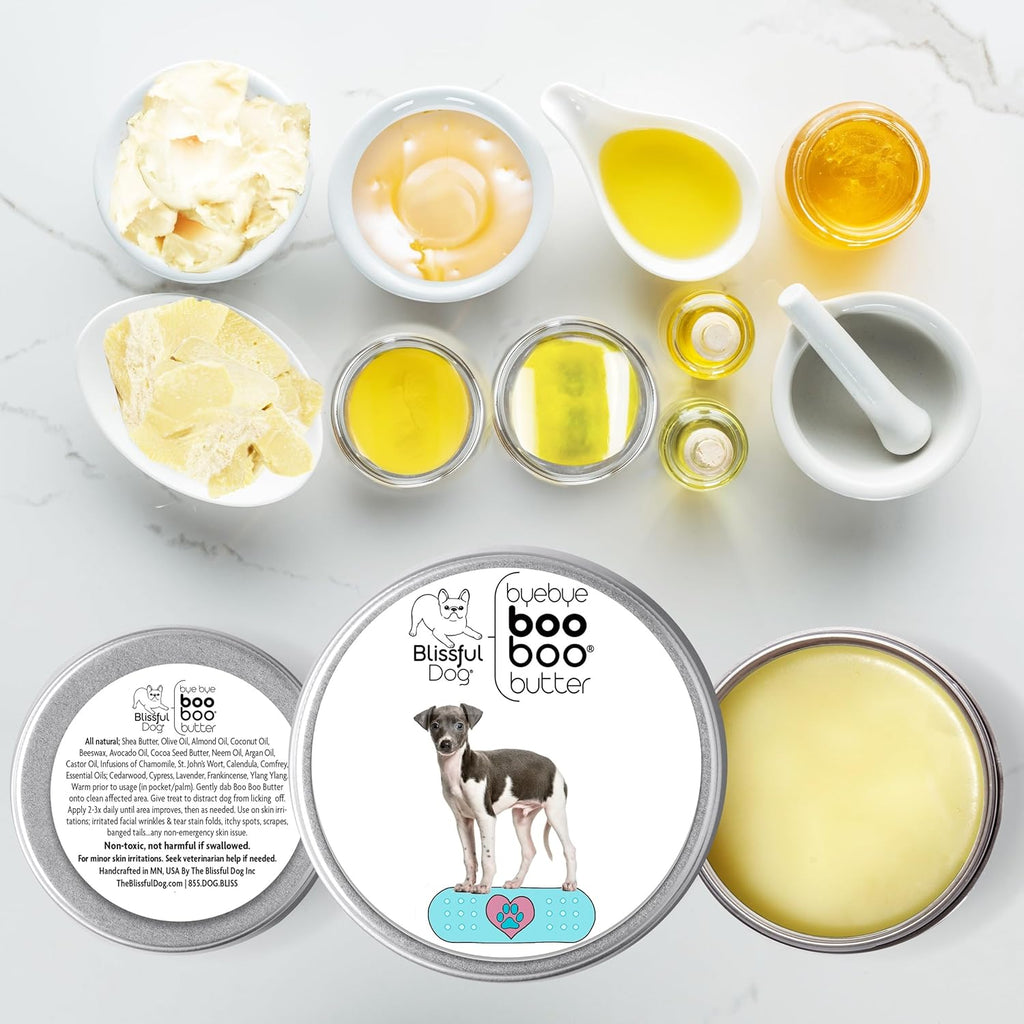 The Blissful Dog Italian Greyhound Boo Boo Butter, 4-Ounce