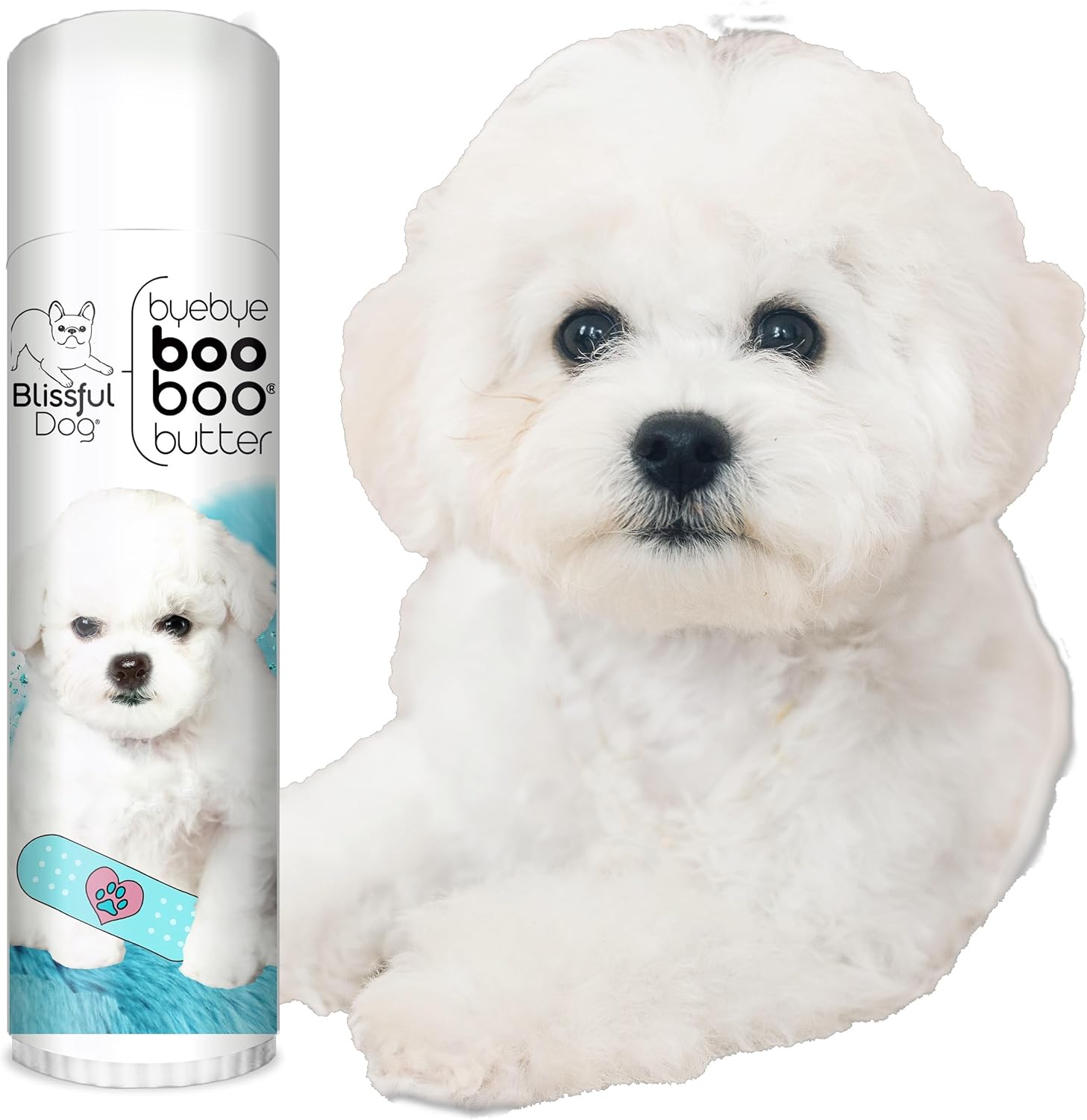 The Blissful Dog Bichon Frise Boo Boo Butter, 0.50-Ounce