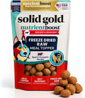 Solid Gold Freeze Dried Dog Food - W/Real Beef, Pumpkin & Superfoods - Freeze Dried Raw Dog Food Toppers for Picky Eaters to Serve as a Nutrient-Dense Meal Topper or High Protein Treats - 12oz
