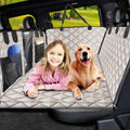 URPOWER XL Dog Back Seat Extender for Crew Cab Truck, Hard Bottom Dog Car Seat Cover Waterproof Dogs Car Hammock Pet Backseat Bed, Pet Truck Accessories for F150 / RAM 1500/ Tundra Crew Cab