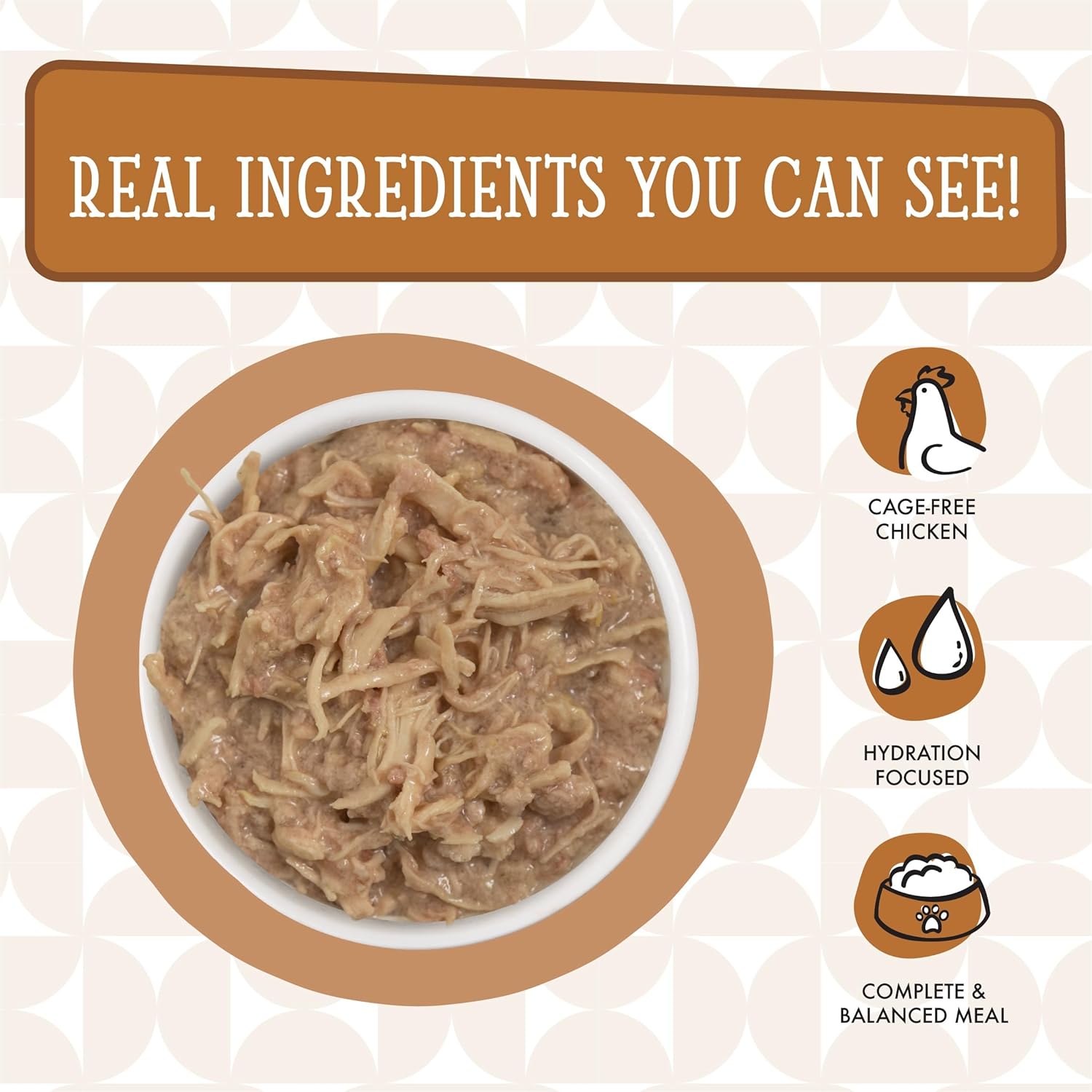 Weruva Cats in The Kitchen, Fowl Ball with Chicken & Turkey Au Jus Cat Food, 3.2oz Can (Pack of 24)