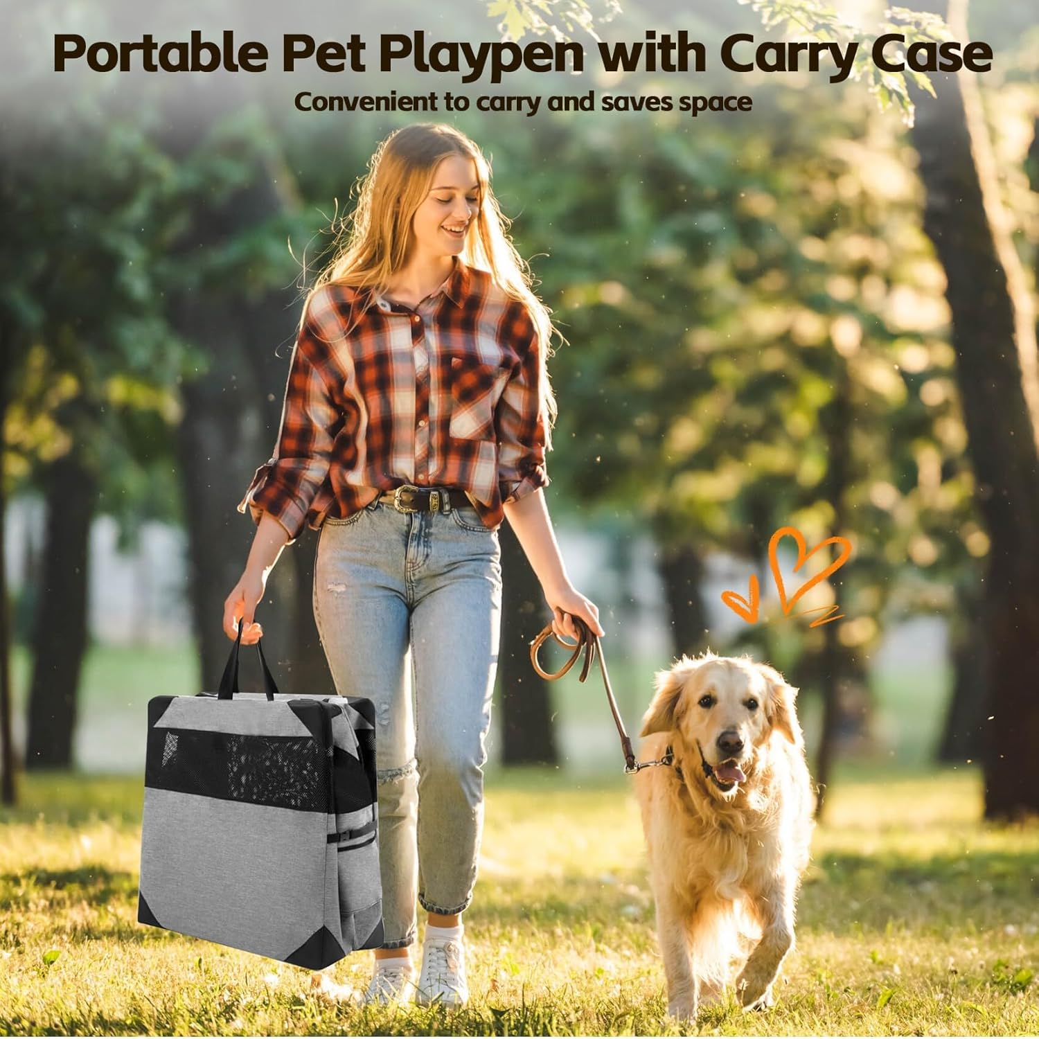 Dog Crate 30x21x21 Inch for Medium Dogs, Portable and Foldable Design Perfect for Travel or Home Use, Dog Kennel with 3-Door
