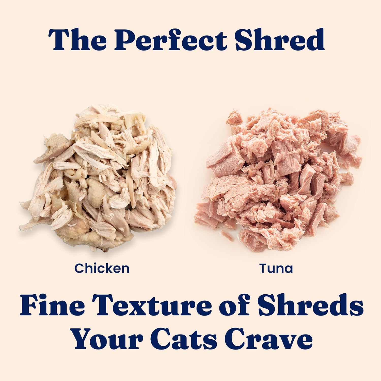 Solid Gold Wet Cat Food Shreds in Gravy - Healthy Canned Cat Food Made w/Real Chicken & Tuna Shreds, Vitamins & Minerals - Grain Free & Gluten Free Canned Meals for Cats & Kittens - 24ct/3oz Can