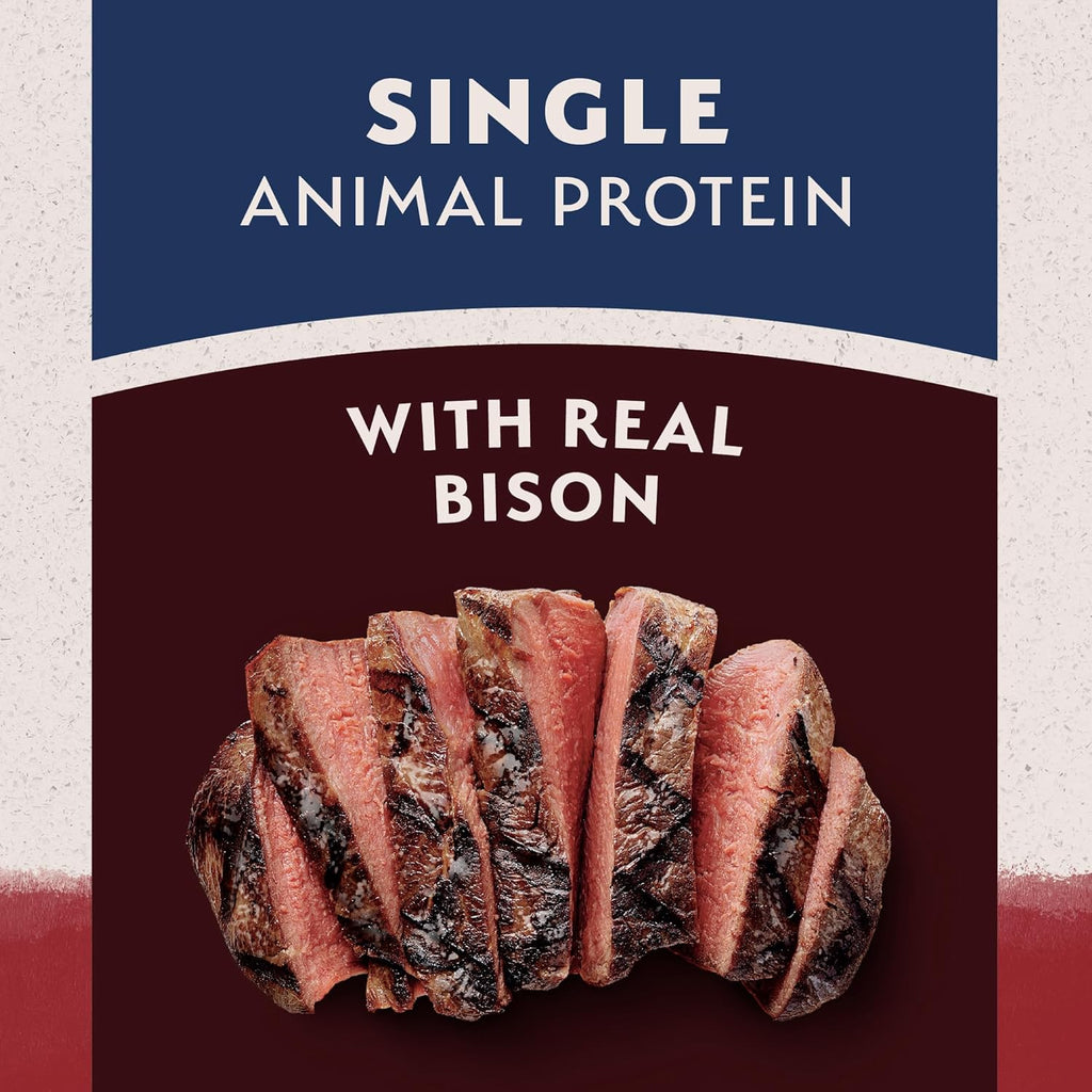 Natural Balance Limited Ingredient Adult Grain-Free Dry Dog Food, Reserve Sweet Potato & Bison Recipe, 22 Pound (Pack of 1)