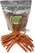 Rena's Recipe Twiggly Chicken Sticks (24oz /1.5lbs) Big Pack (Around 100 Pieces) - Rawhide Free Soft Chicken Jerky Sticks with Glucosamine!