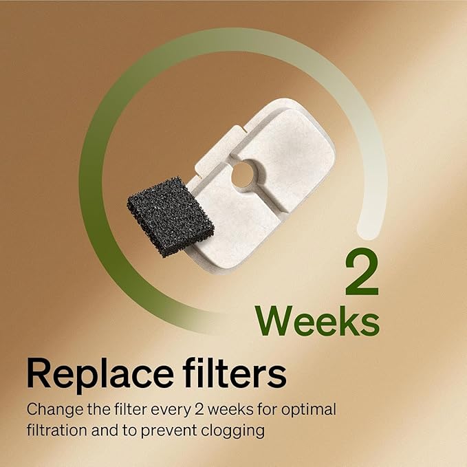 PETLIBRO Offical Cat Water Fountain Pump, Easy Replacement for Cat Fountain PLWF115/PLWF105/PLWF005, Wireless Cat Fountain Pump for Pet Water Fountain, Super Quiet Pump for Dog Dispenser