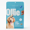 Ollie Salmon and Coconut Jerky Dog Treats, 5 oz Pack of 3, All Natural, Healthy Snacks, Made with Real Meat, Human Grade, for Dogs