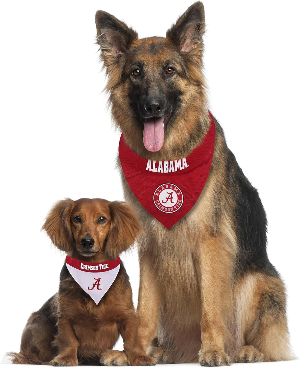 Pets First Collegiate Pet Accessories, Reversible Bandana, Alabama Crimson Tide Size XX-Large