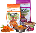 Olewo Starter Bundle Original Carrots & Red Beets - Fiber for Dogs, Digestive Dog Food Topper, Natural Anti Itch, Whole Food Dog Multivitamin - 1lb Each (2lbs Total)