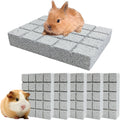 Hamiledyi 6PCS Rabbit Scratching Pads Bunny Lava Grinding Claw Pads Small Animal Foot Pads Hamster Scratch Board Chew Toys for Gerbil Chinchilla Hedgehog Guinea Pig Cage Accessories