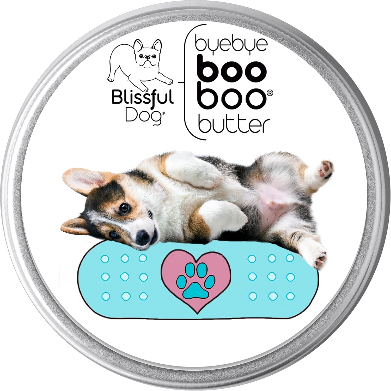 The Blissful Dog Corgi Boo Boo Butter, 16 oz.