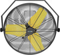 9200 CFM 24" Industrial Wall Mount Fans, High Velocity 2-Speed Professional Metal Fan with Sealed Motor, Heavy Duty Barn Wall Fan for Garage, Commercial, Warehouse, Greenhouse, UL Listed