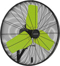 24 Inch 9500 CFM Waterproof Wall Fan Pro Series - Outdoor High Velocity Wall Mount Fan with Enclosed Motor for Residential, Warehouse, Patio, Shop, Garage, Barn UL Safety Listed