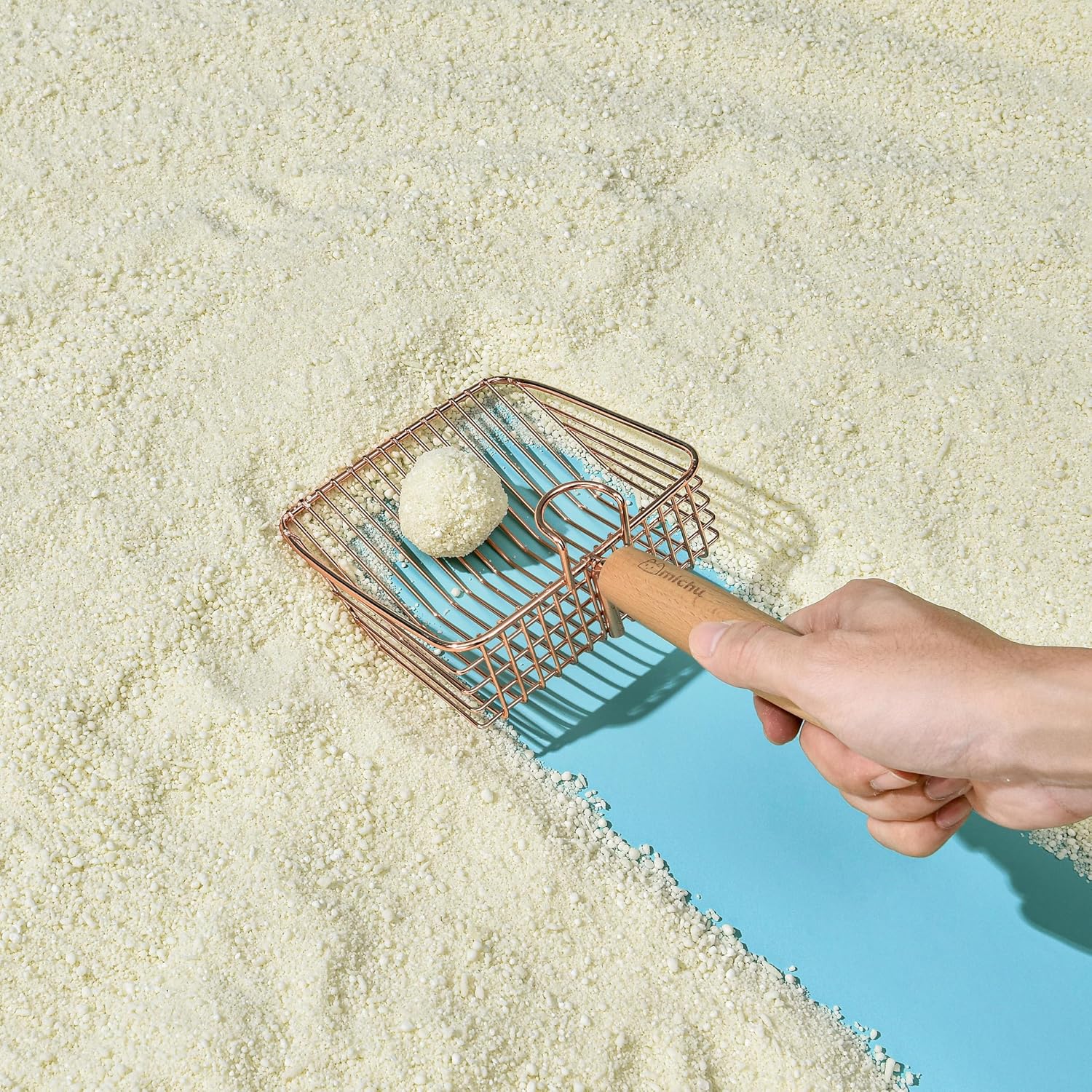 Tofu Cat Litter Natural Clumping Tofu Cat Litter 5.5lb/88oz 5 Scents (Greentea + Wonder Litter, 2 Pack)